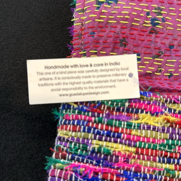 Fun Multicolor tweed clutch from Guadalupe Design - Picture 6 of 7